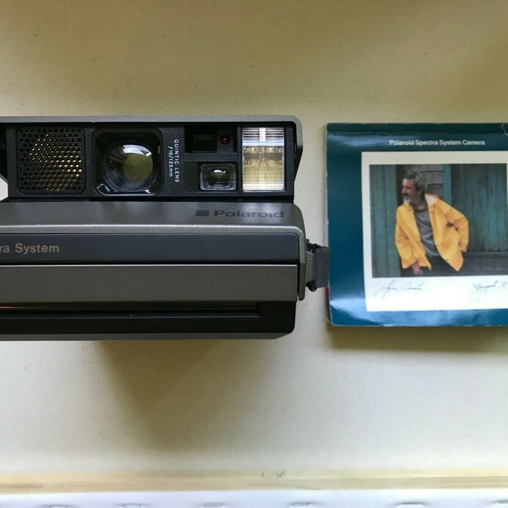 Vintage Polaroid Spectra System Color Camera